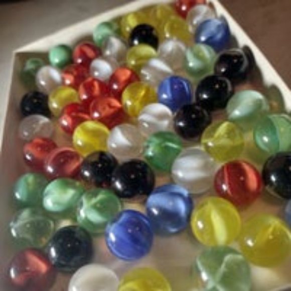Vintage marbles lot of 60 - Picture 2 of 4